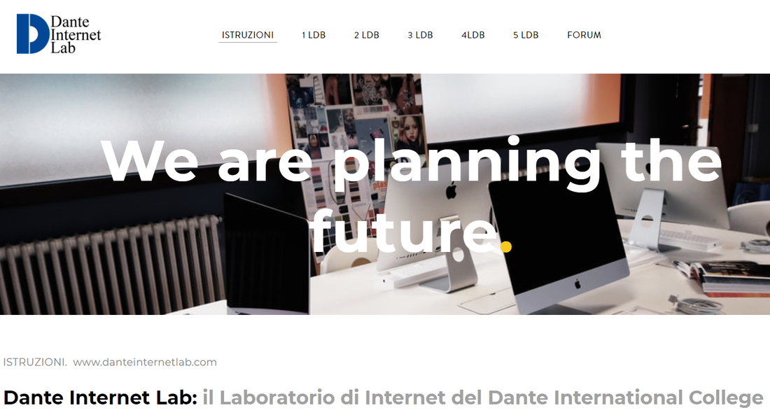 Progetti didattici del Dante International College di Vittorio Veneto. Liceo Scientifico Digital Business Creativity.